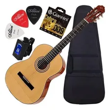 Kit Violão Clássico Acústico Aço Vca201 Vogga Foto  mini 1