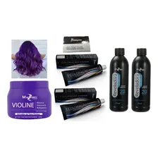 Kit Violine 2 Tinta NÂș 66.226 1 Matiz 250g 2 Ox 20 Mairibel Tom Roxo Violine N 66.226 Foto mini 1