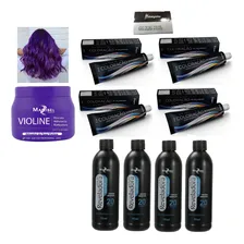 Kit Violine 4 Tinta NÂș 66.226 1 Matiz 250g 4 Ox 20 Mairibel Tom N 66.226 Roxo Violine Foto mini 1