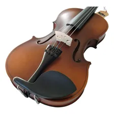 Kit Violino Canhoto Barth Old 4/4+ Estojo+ Espaleira Cor Marrom-envelhecido Foto mini 2