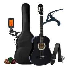 Kit Violão Acústico Iniciante Vogga Nylon + Acessórios Cor Vca104n Preto Foto mini 1