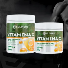 Kit: Vitamina C 500g + Vitamina C 250g Sabor Natural Foto mini 2