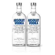 Kit Vodka Absolut 1l - 2un Foto  mini 1