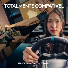 Kit Volante E Pedais G923 Para Ps5 Ps4 E Pc Logitech G Foto mini  3