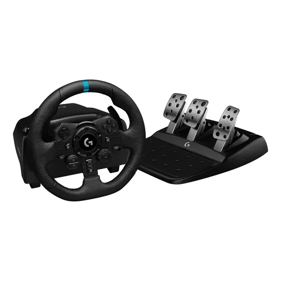 Kit Volante E Pedais G923 Para Ps5 Ps4 E Pc Logitech G Foto 1