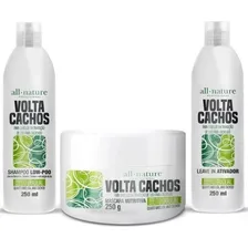 Kit Volta Cachos All Nature Estimulador De Cachos Foto mini 1