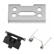 Kit Wahl Plaqueta Mover Lâmina + Mola + Lâmina Cerâmica Wahl Cor Preto E Branco 110v/220v Foto mini 1