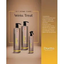 Kit Weiss Treat Efeito Liso Duetto Profissional Foto  mini 1