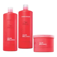 Kit Wella Color Brilliance Shampoo + Condicionador + Máscara Foto mini 2