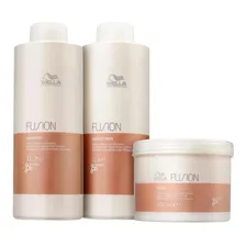 Kit Wella Fusion Repair - Shampoo + Condicionador - 1000ml Foto mini 1
