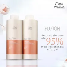 Kit Wella Fusion Shampoo 1000ml + Condicionador 1000ml Foto mini 3