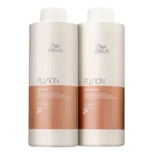 Kit Wella Fusion Shampoo 1l+ Condicionador 1l Foto mini 1