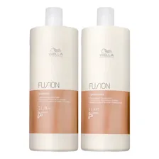 Kit Wella Fusion Shampoo 1l+ Condicionador 1l Foto mini 3