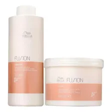 Kit Wella Fusion - Shampoo 1l + Máscara 500ml Foto mini 1