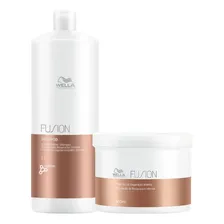 Kit Wella Fusion - Shampoo 1l + Máscara 500ml Foto  mini 1