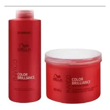 Kit Wella Invigo Color Brilliance (shampoo 1l+mascara 500ml) Foto mini 1