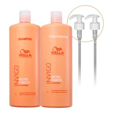 Kit Wella Invigo Nutri Enrich Sh, Cond E Válvulas Foto mini 1