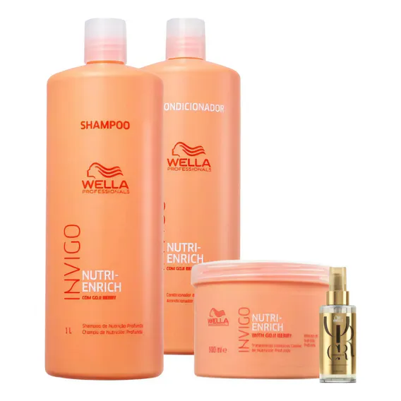 Kit Wella Nutri Enrich Reflections (4 Produtos) Foto 1