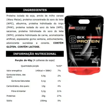 Kit Whey 6 Six Protein 2kg + 2x Bcaa + 2x Creatina + Shaker Sabor Baunilha Foto mini 2