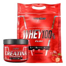 Kit Whey Protein 100% + Creatina 150g Pura - Integralmedica Foto mini 1