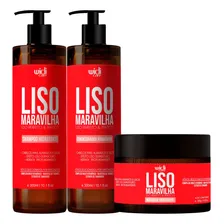 Kit Widi Care Liso Maravilha Shampoo Condicionador Mascara Foto  mini 1