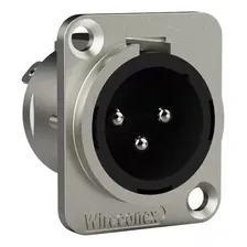 Kit Wireconex 20 Conector Macho 20 Fêmea Xlr Painel Wc Cor Prateado Foto mini  2
