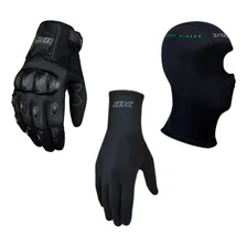 Kit X11 Luva Blackout 2 + Luva Thermic + Balaclava Climate 1 Tamanho P Foto mini 1