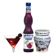 Kit Xarope Soda Italiana Amarena 560ml Cereja Fabbri 230g Foto  mini 1