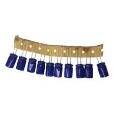 Kit10 Capacitor Eletrolitico Panasonic 2200uf 16v Eca-1cm222 Foto mini 4