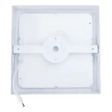 Kit10 Luminaria Plafon Led Sobrepor Quadrada 12w Branc Frio Cor Branco 110v/220v Foto mini 2
