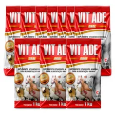 Kit/10 Vit Ade Oral Vitaminico 1kg Misturar Sal/ração Calbos Foto  mini 1