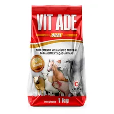 Kit/10 Vit Ade Oral Vitaminico 1kg Misturar Sal/ração Calbos Foto mini  2