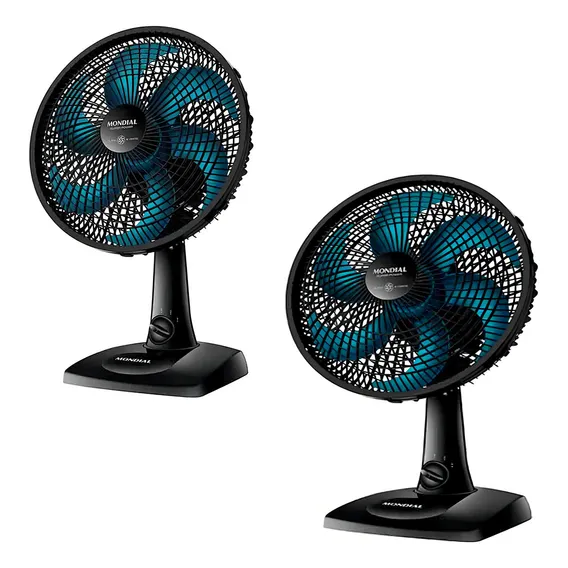 Kit2 Ventilador Mondial 30cm 6pas Silencio Turbo 220v Foto 1