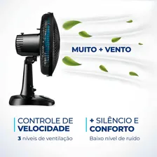 Kit2 Ventilador Mondial 30cm 6pas Silencio Turbo 220v Foto mini  2