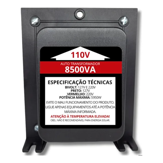 Kitec ATK 8500VA Auto Transformador 8500va Bipolar Ar. 14 Mil Btus Foto 1