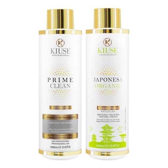 Kiuse Progressiva Orgânica Kit 2x1l + Brinde Foto 1