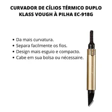 Klass Vough Double Heated Curler Curvador De CĂlios TĂ©rmico Foto mini 2
