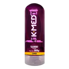 Kmed 2 Em 1 Lubrificante Íntimo 200ml Gel Massagem Foto  mini 1