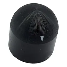 Knob Aluminio Preto Guitarra Baixo 1 Unidade Kal Foto mini 1