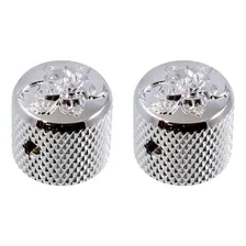 Knob Dome Gotoh All Parts Decorado Cromado (par) Foto mini 1
