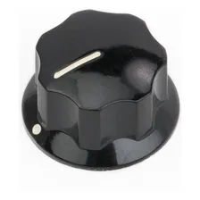 Knob Fender Deluxe Jazz Bass Concentric Black Foto mini 2