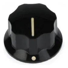 Knob Fender Deluxe Jazz Bass Concentric Black Foto mini 1