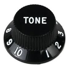 Knob Gotoh Para Guitarra Stratocaster Tone Preto Foto mini 1
