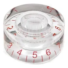 Knob Guitarra E Baixo Transparente Tipo Lespaul Foto mini 1