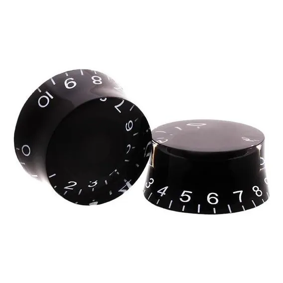 Knob Guitarra Les Paul K-bk Phx Preto Unidade Foto 1