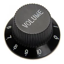 Knob Guitarra Strato Volume Black - Santo Angelo Foto  mini 1