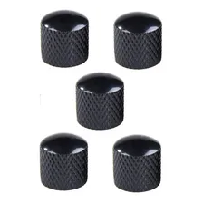 Knob Metal Guitarra Baixo Preto De Pressão Kit Com 5 Foto  mini 1