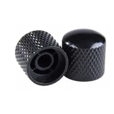 Knob Metal Guitarra Baixo Preto De Pressão Kit Com 5 Foto mini  3