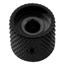 Knob Metal Preto Com Parafuso Alta Qualidade Para Guitarra Foto mini  3