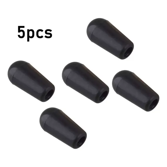 Knob P/ Chave Seletora Guitarra Lespaul Les Paul 5 Unidades Cor Preto Foto 1